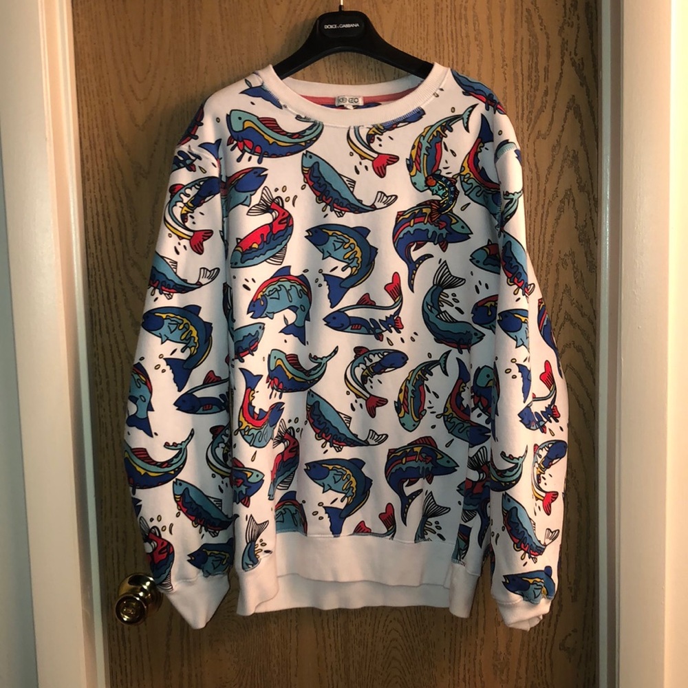 Kenzo No Fish No Nothing Sweatshirt